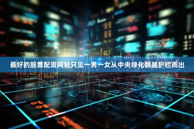 最好的股票配资网站只见一男一女从中央绿化翻越护栏而出