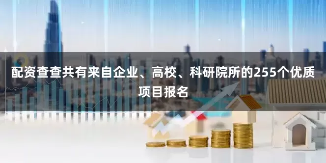 配资查查共有来自企业、高校、科研院所的255个优质项目报名