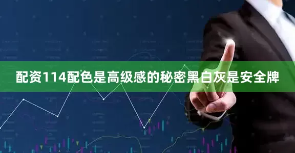 配资114配色是高级感的秘密黑白灰是安全牌