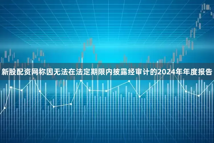 新股配资网称因无法在法定期限内披露经审计的2024年年度报告